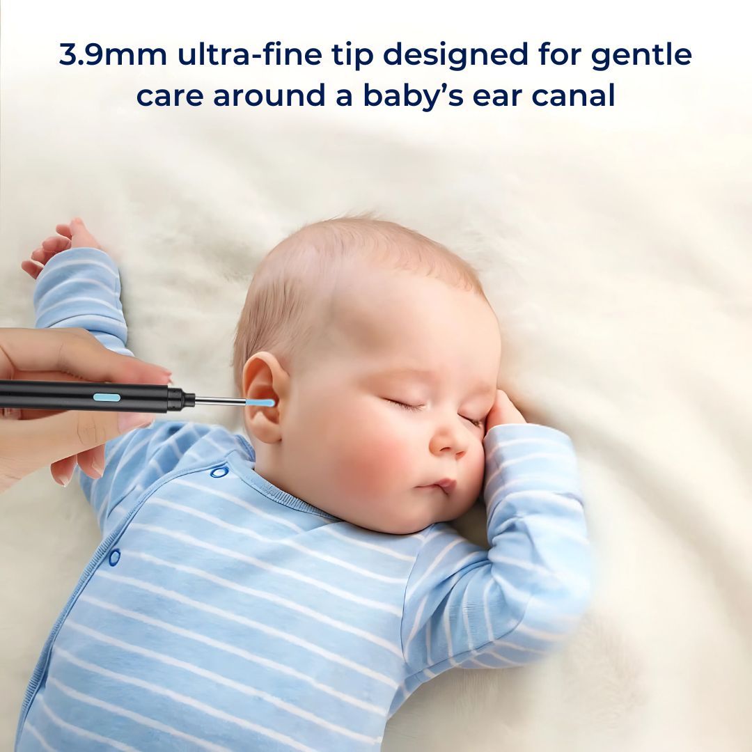 Advanced Ear Cleaner with LED Light and Soft Bristles