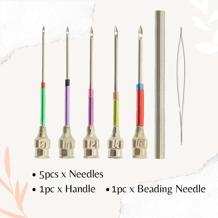 Premium Embroidery Needles Set for Smooth Stitching