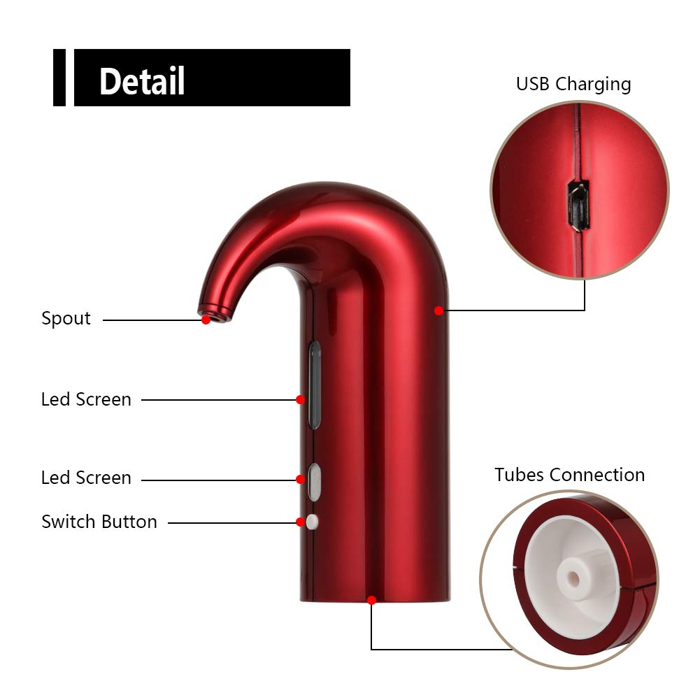 Automatic Wine Aerator Pourer Device
