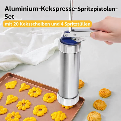 Befez | Premium Cookie Maker with 20 Discs and 4 Tips