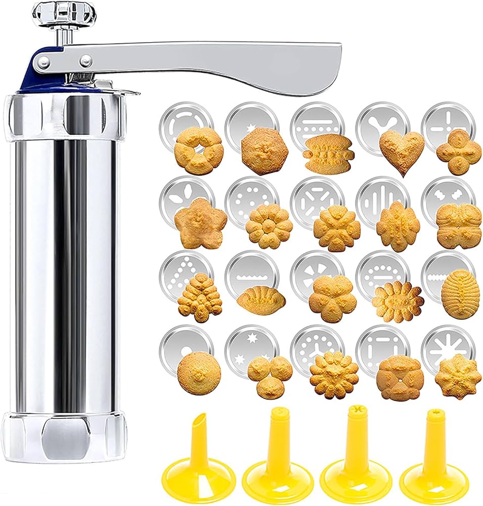 Befez | Premium Cookie Maker with 20 Discs and 4 Tips