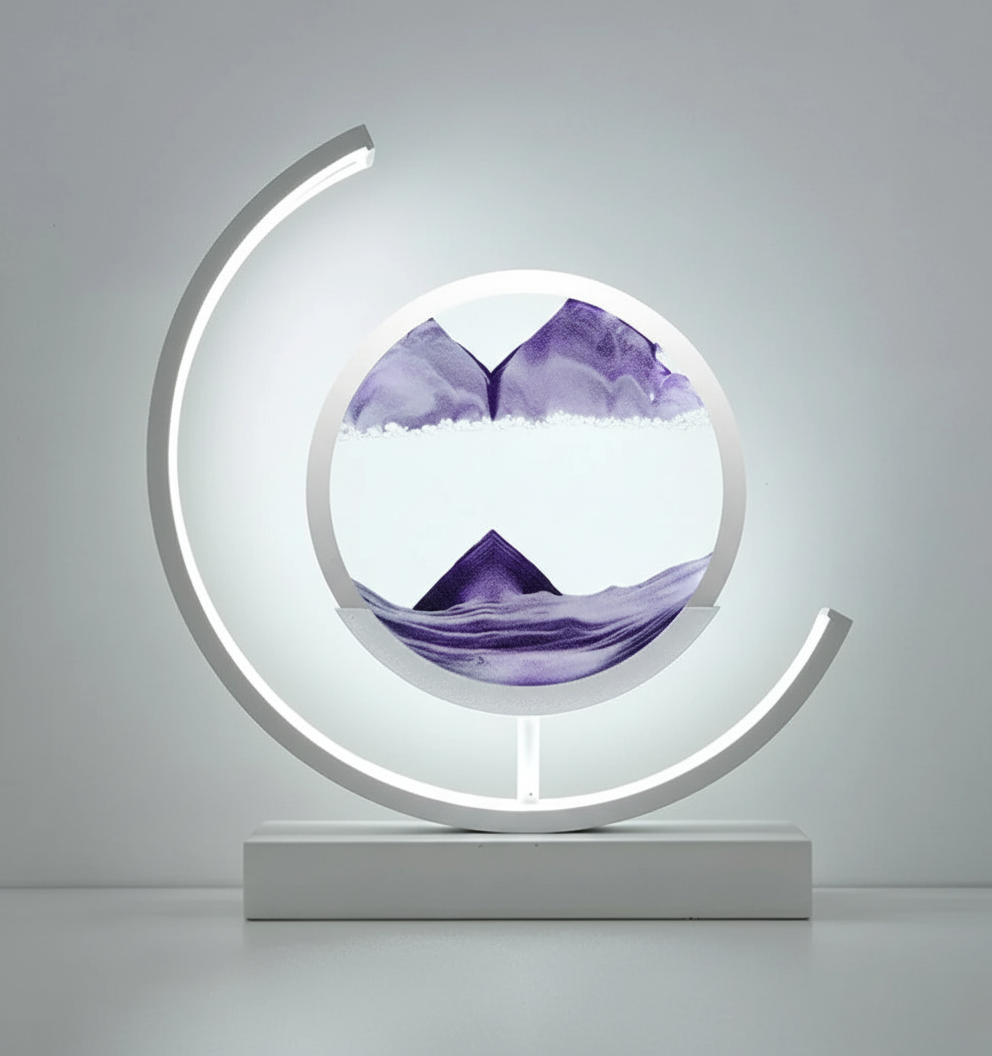 Calming Desert Scene Table Lamp
