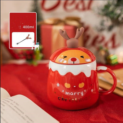 Colorful 3D Holiday Christmas Tree Coffee Mug