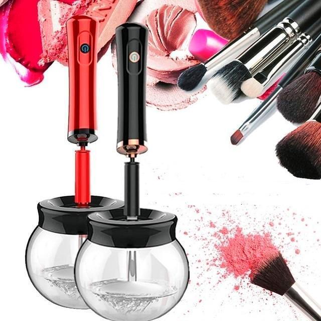 Easy Electric Makeup Brush Cleaner Tool