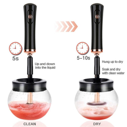 Easy Electric Makeup Brush Cleaner Tool