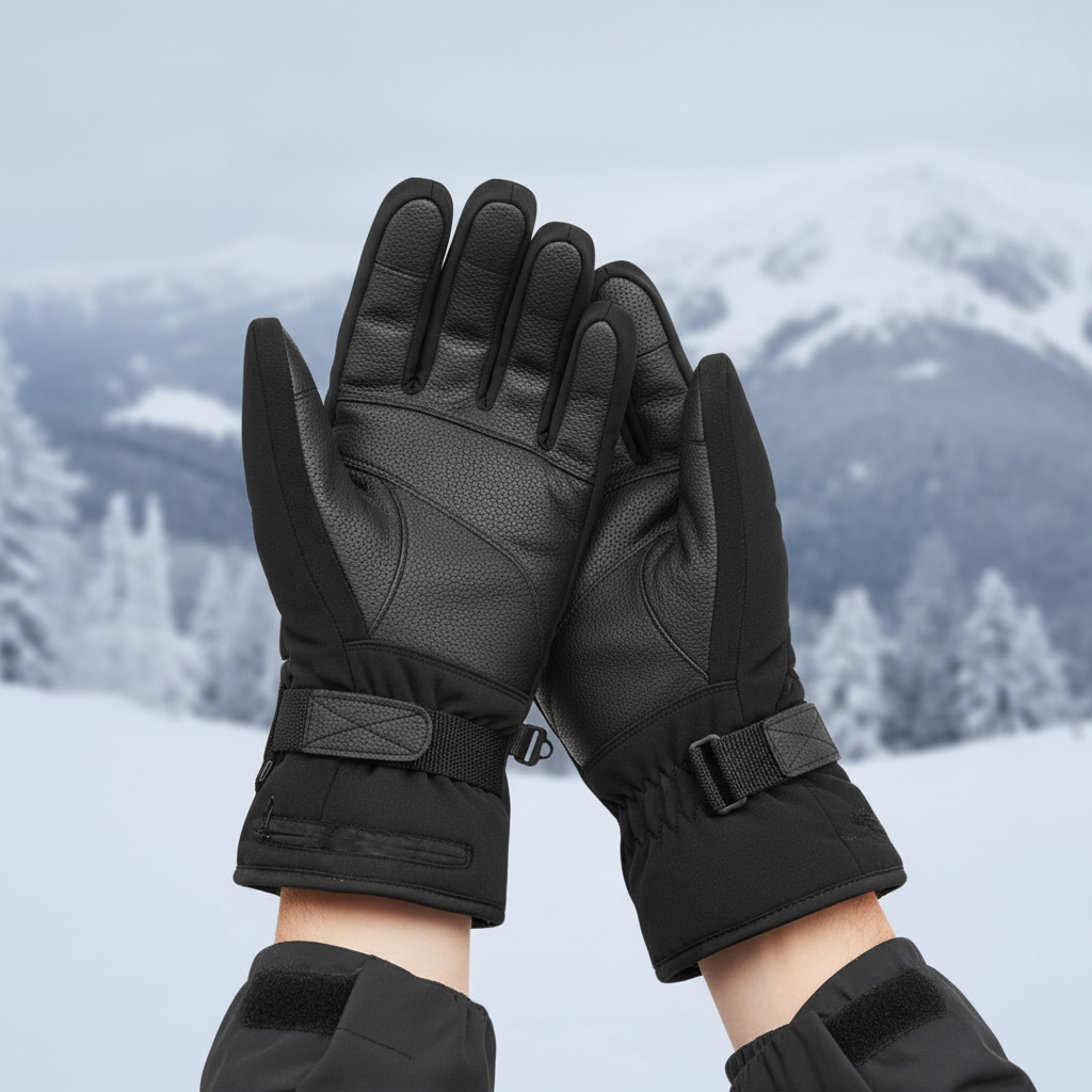 Warm Waterproof Heated Gloves with Touchscreen - Befez