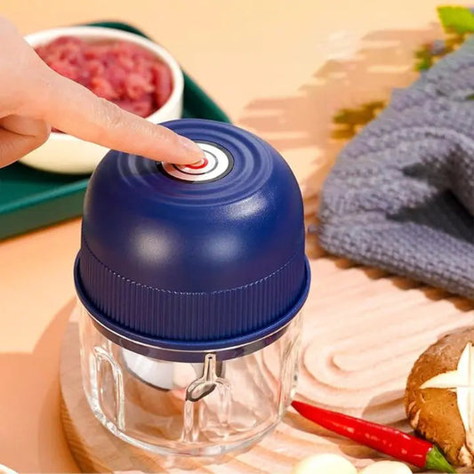 Compact Electric Veggie Chopper - USB Powered Cutter - Befez