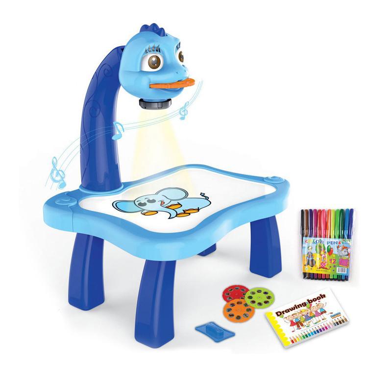 Fun LED Art Projector for Kids with Music