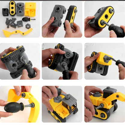 Fun Kids Building Construction Toy Set