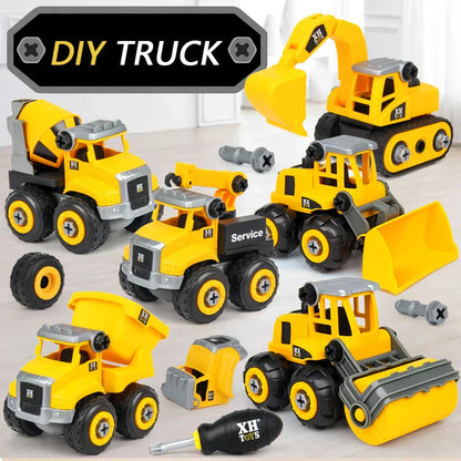 Fun Kids Building Construction Toy Set