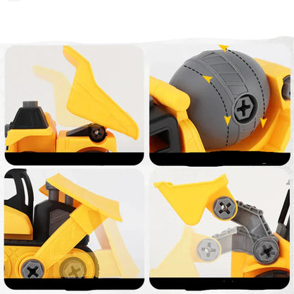 Fun Kids Building Construction Toy Set