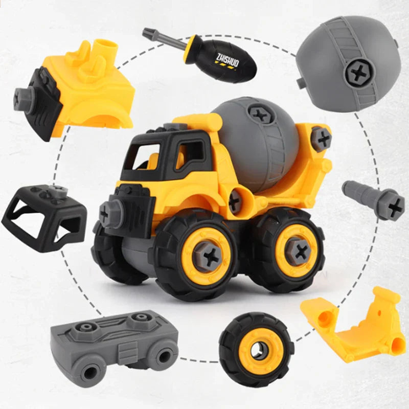 Fun Kids Building Construction Toy Set