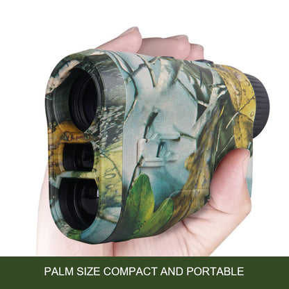 Compact Laser Distance Meter 1000m Waterproof Camo Rangefinder