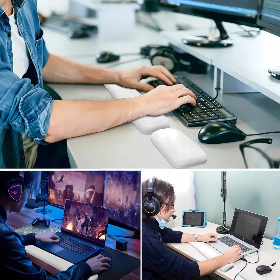 Comfort Wrist Rest Pad for Mouse and Keyboard