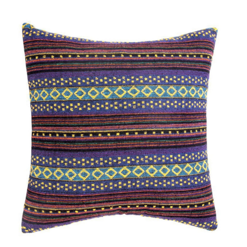 Colorful Global Pattern Throw Pillow Cover