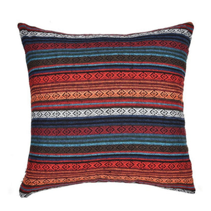 Colorful Global Pattern Throw Pillow Cover