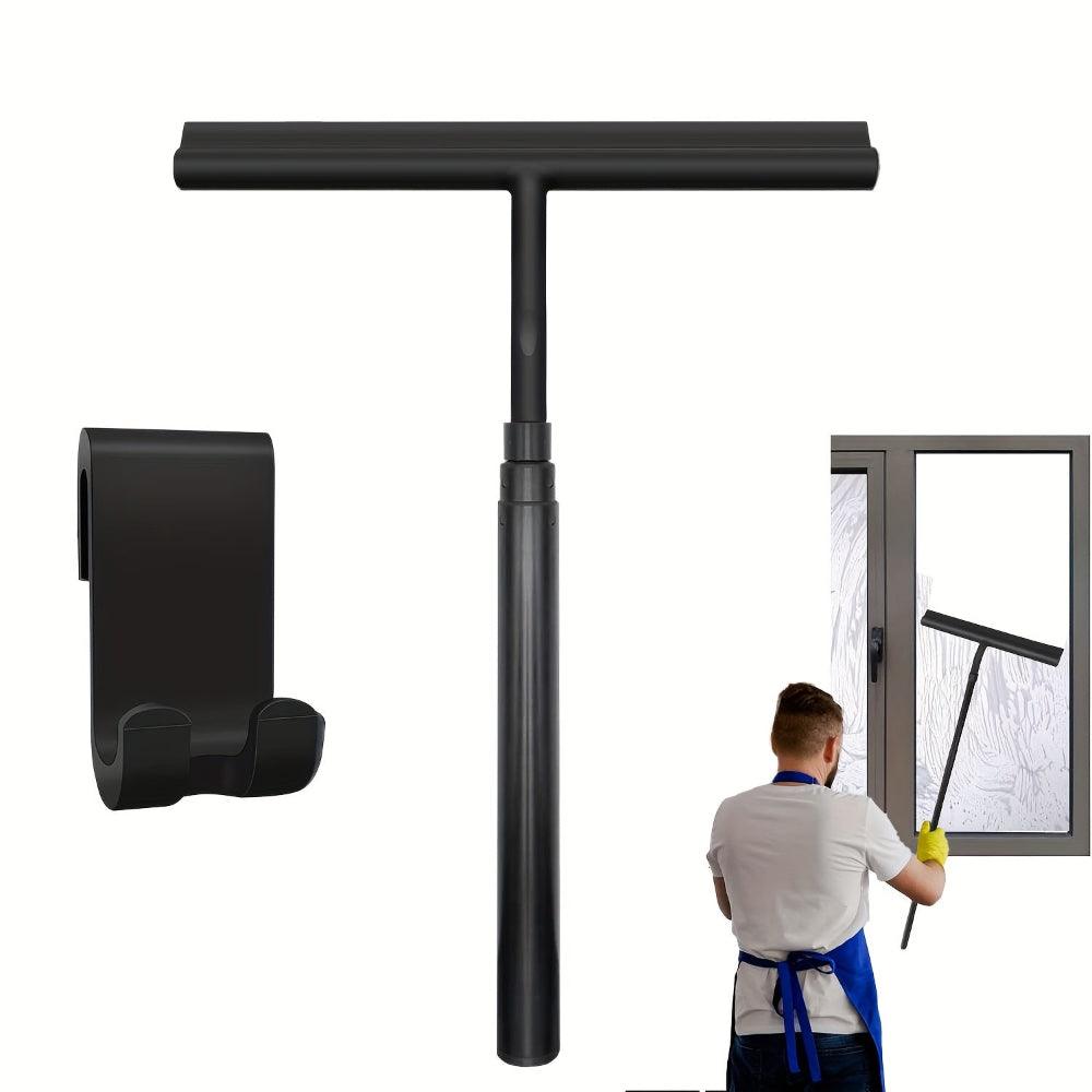 Long Reach Shower Squeegee with Adjustable Handle