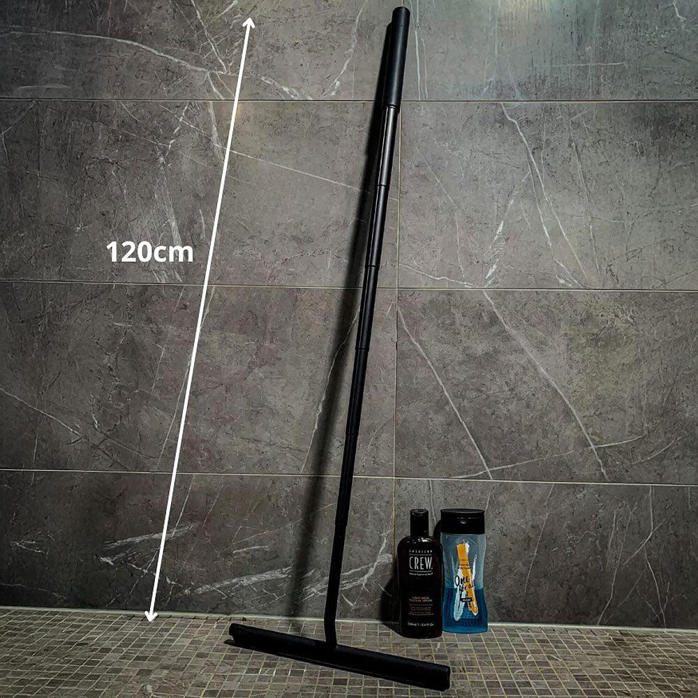 Long Reach Shower Squeegee with Adjustable Handle