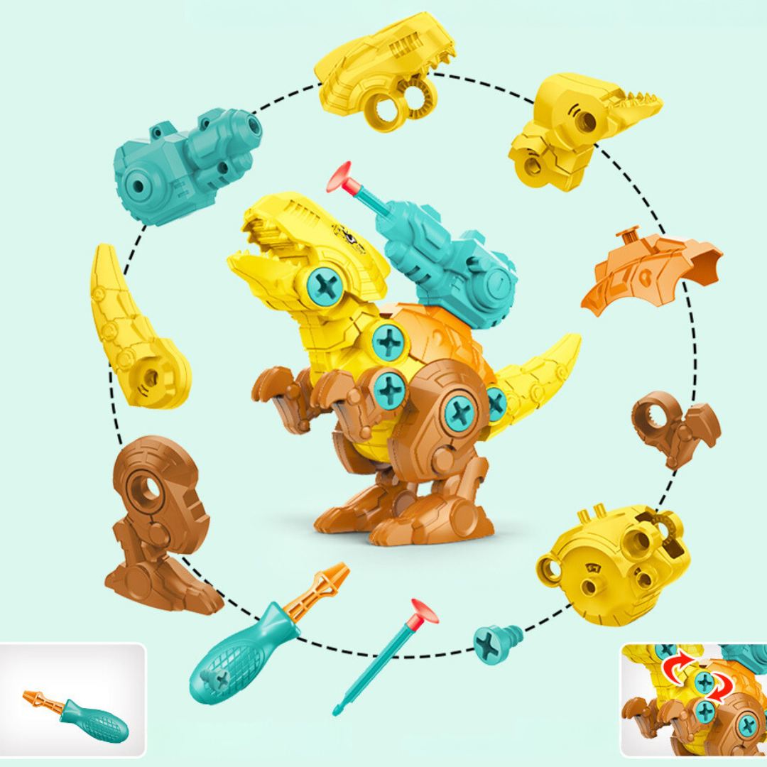 Fun Dino Toy with Suction Shooter