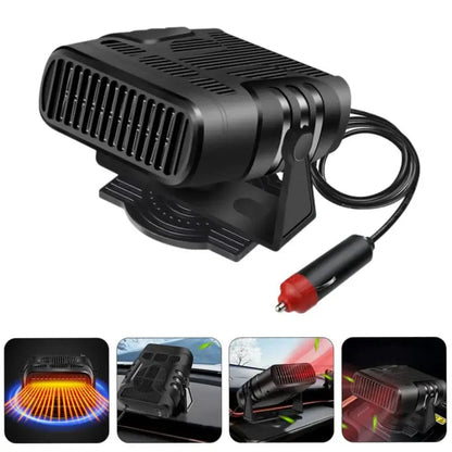 Compact 12V Car Heater Air Cooler