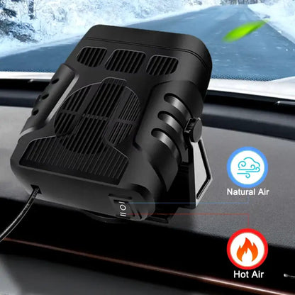 Compact 12V Car Heater Air Cooler