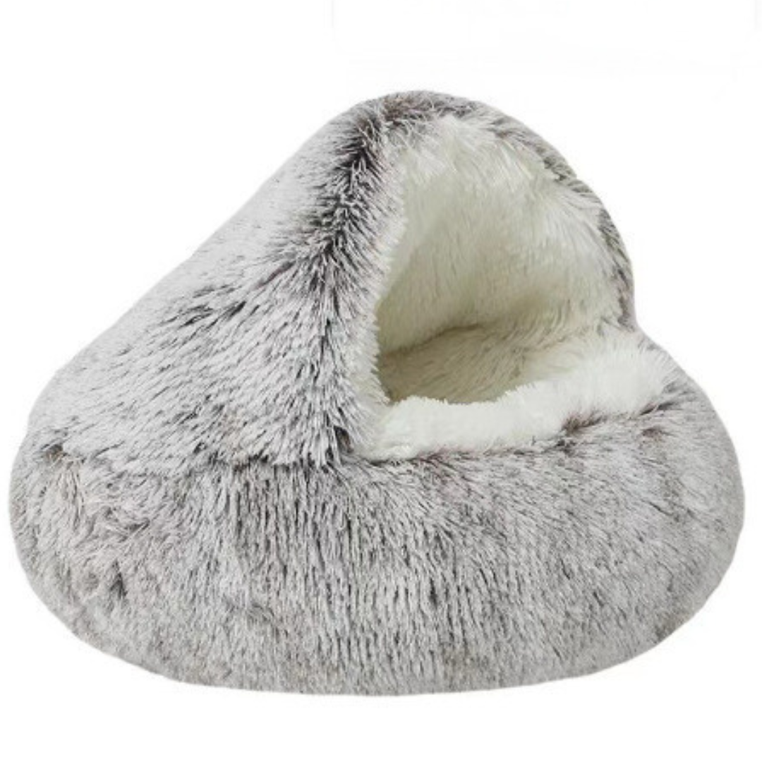 Plush Kitty Hideaway Bed