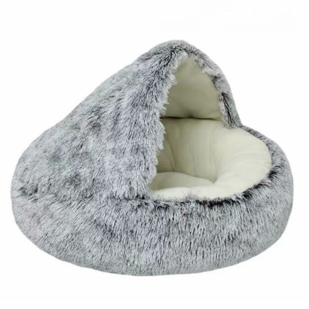 Plush Kitty Hideaway Bed