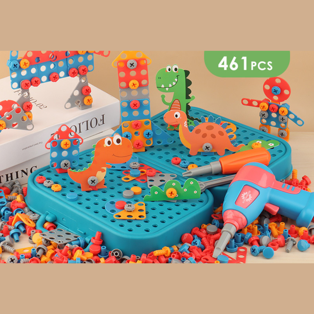 Befez | Kids 3D Wooden Toolbox