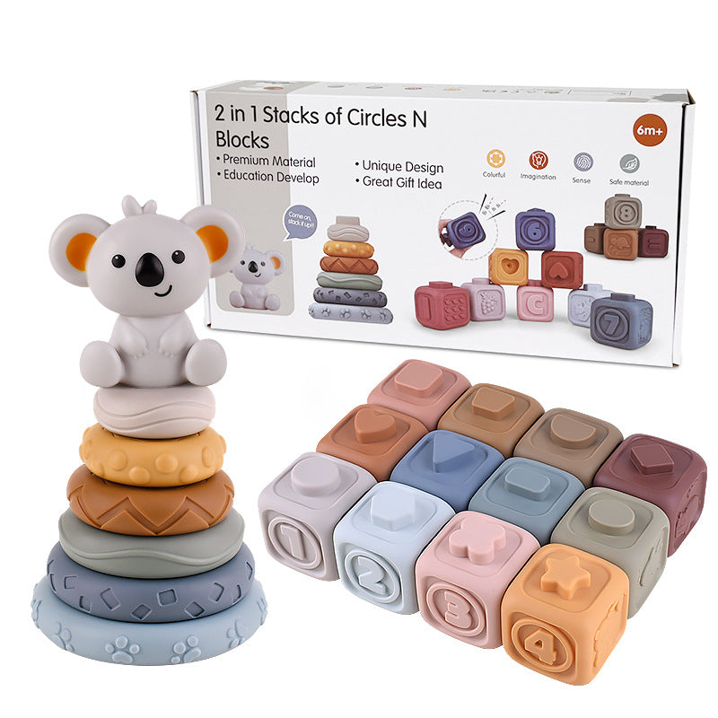Soft Baby Building Blocks Set for Kids Learning