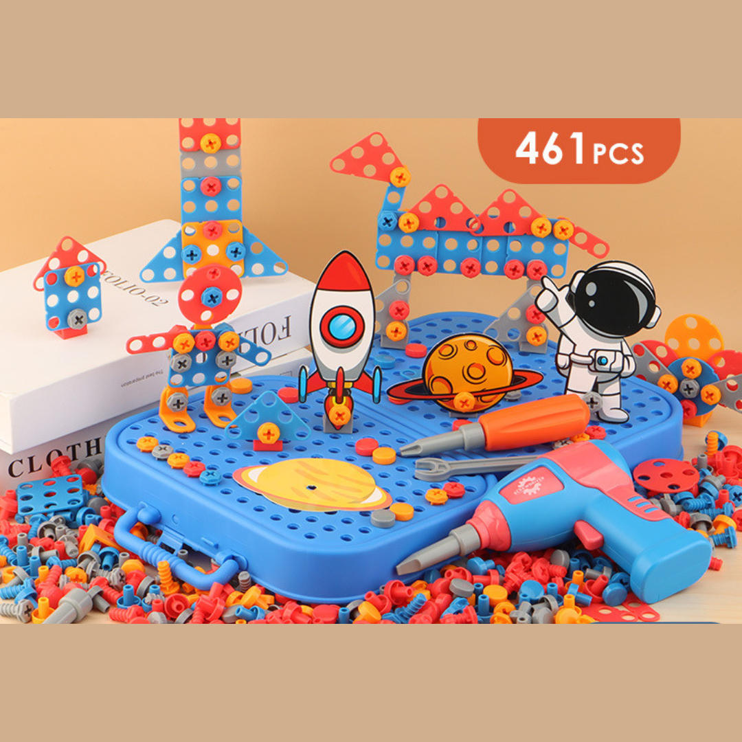 Befez | Kids 3D Wooden Toolbox
