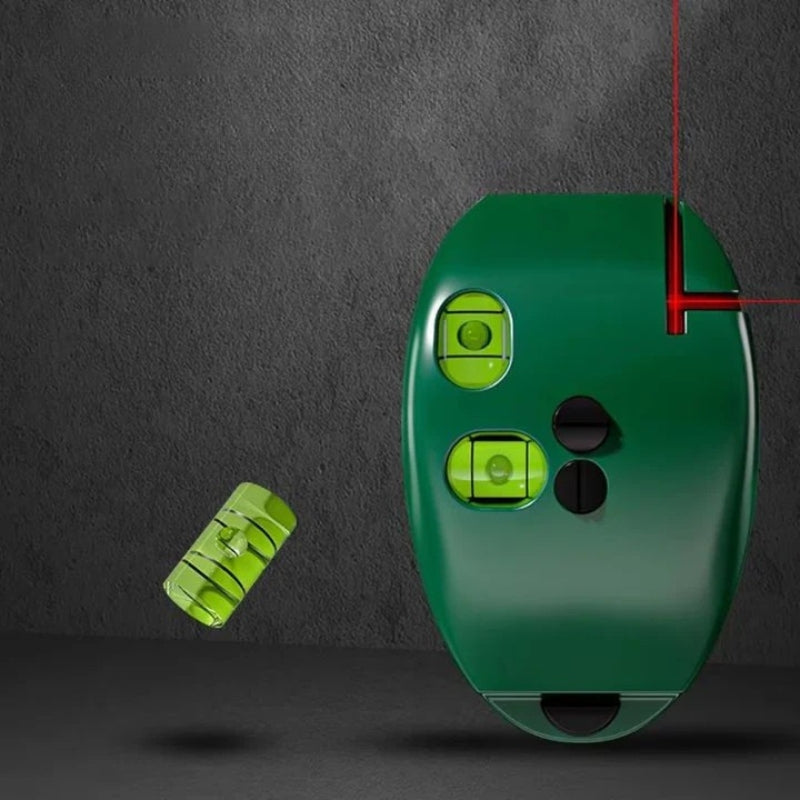 Compact Laser Level Tool with 90° Cross Line Projection - Befez