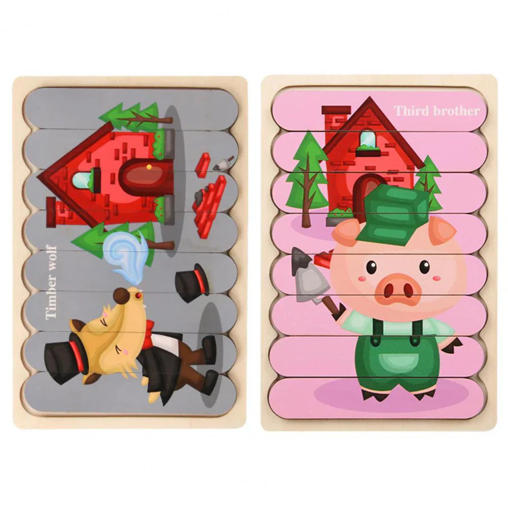 Befez Wooden Brain Teaser Toy for Children