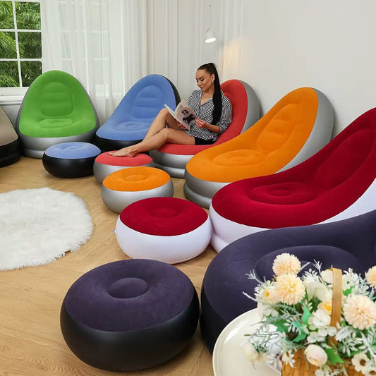 Comfortable Fauler Sofa with Ottoman - Befez