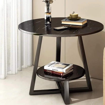 Befez | Modern Marble Effect Side Table