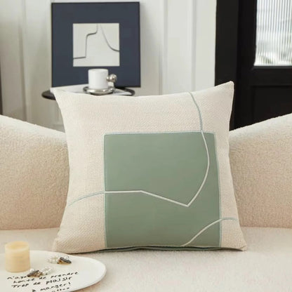 Decorative Pillow with Modern Geometric Pattern - Befez