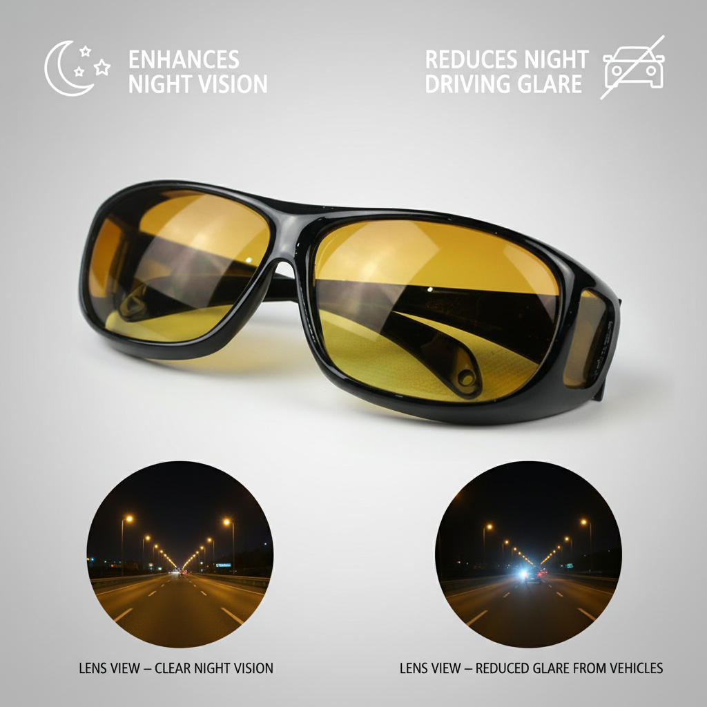 Anti Glare Night Vision Driving Glasses