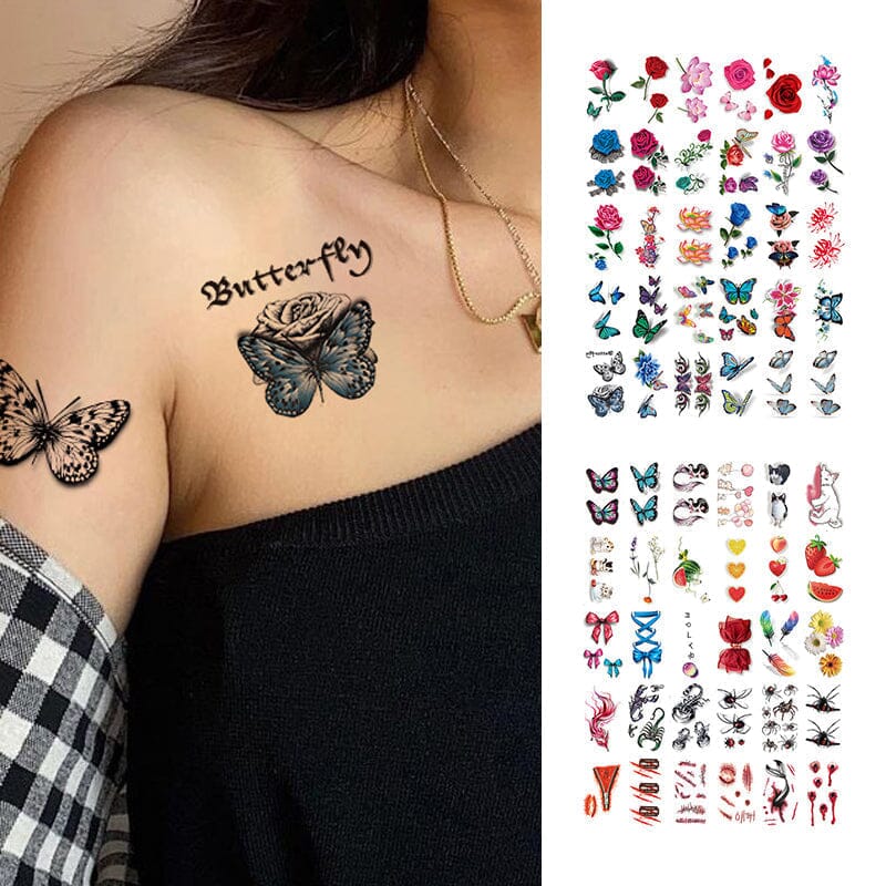 Cool 3D Temporary Tattoo Sticker - Befez