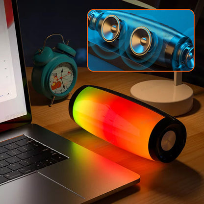 Portable LED Bluetooth Wireless Speaker System