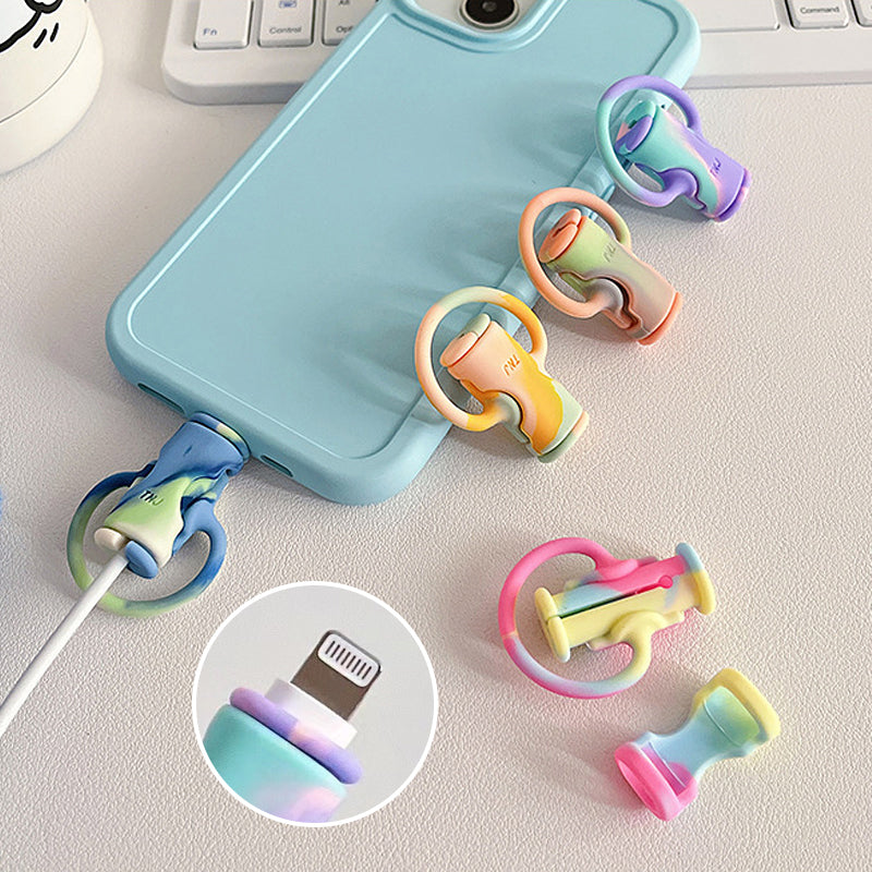 Flexible Dual USB Cable Protector - Befez