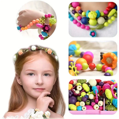 Colorful DIY Jewelry Bead Kit