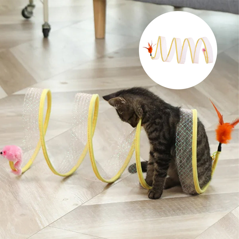 Foldable Pet Play Tunnel