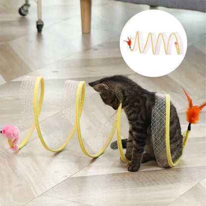 Foldable Pet Play Tunnel