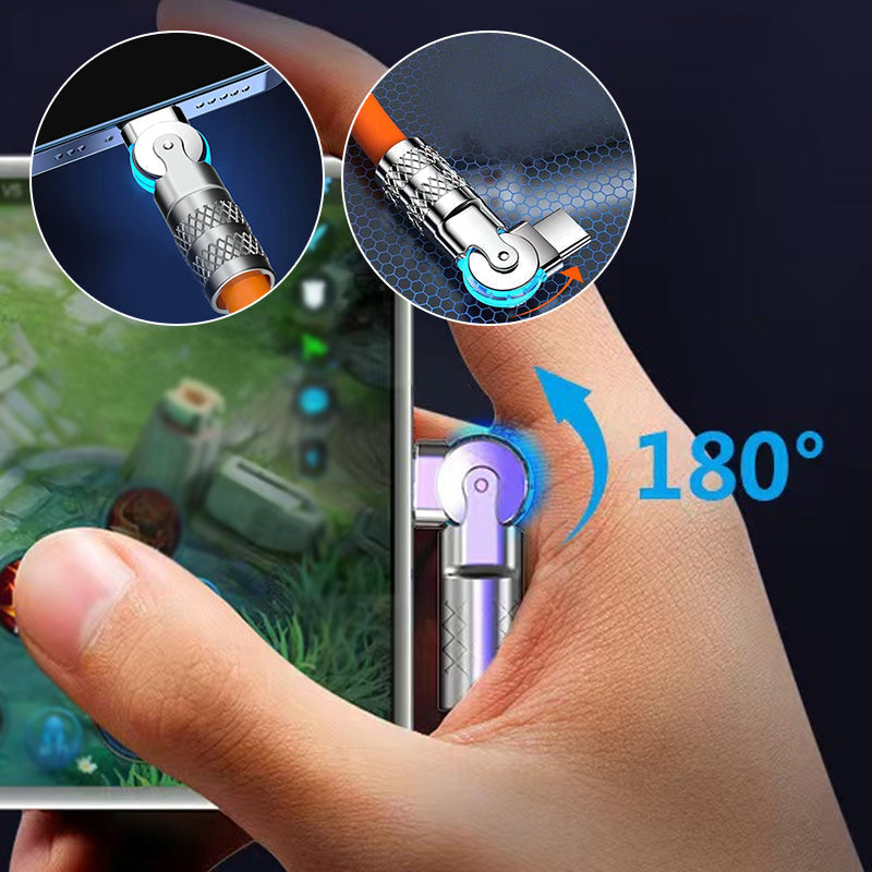 Flexible 360 Degree Elbow USB Cable