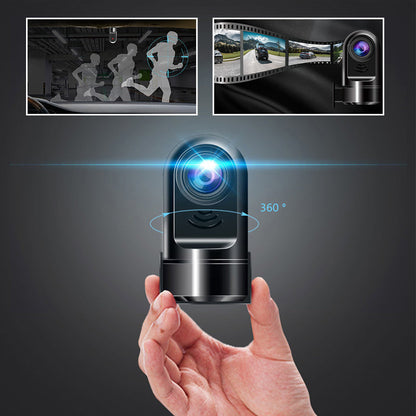 Compact 1080P HD Car Dash Cam with 360 Rotation