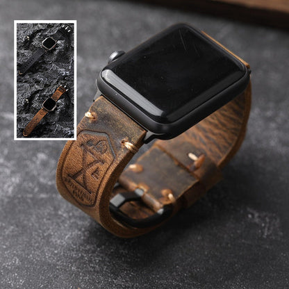 Unique Genuine Leather Apple Watch Strap