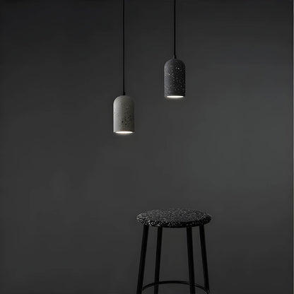 Rustic Concrete Hanging Lamp for Modern Home Decor - Befez