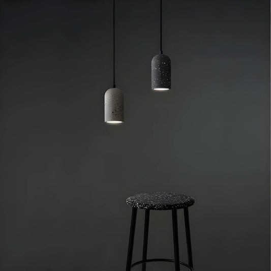 Rustic Concrete Hanging Lamp for Modern Home Decor - Befez