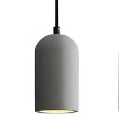 Rustic Concrete Hanging Lamp for Modern Home Decor