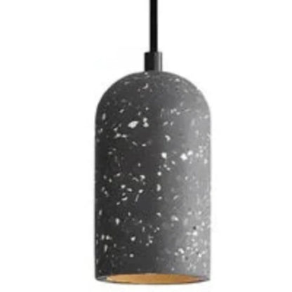 Rustic Concrete Hanging Lamp for Modern Home Decor