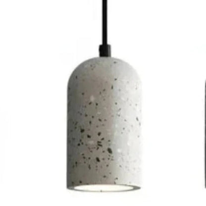 Rustic Concrete Hanging Lamp for Modern Home Decor